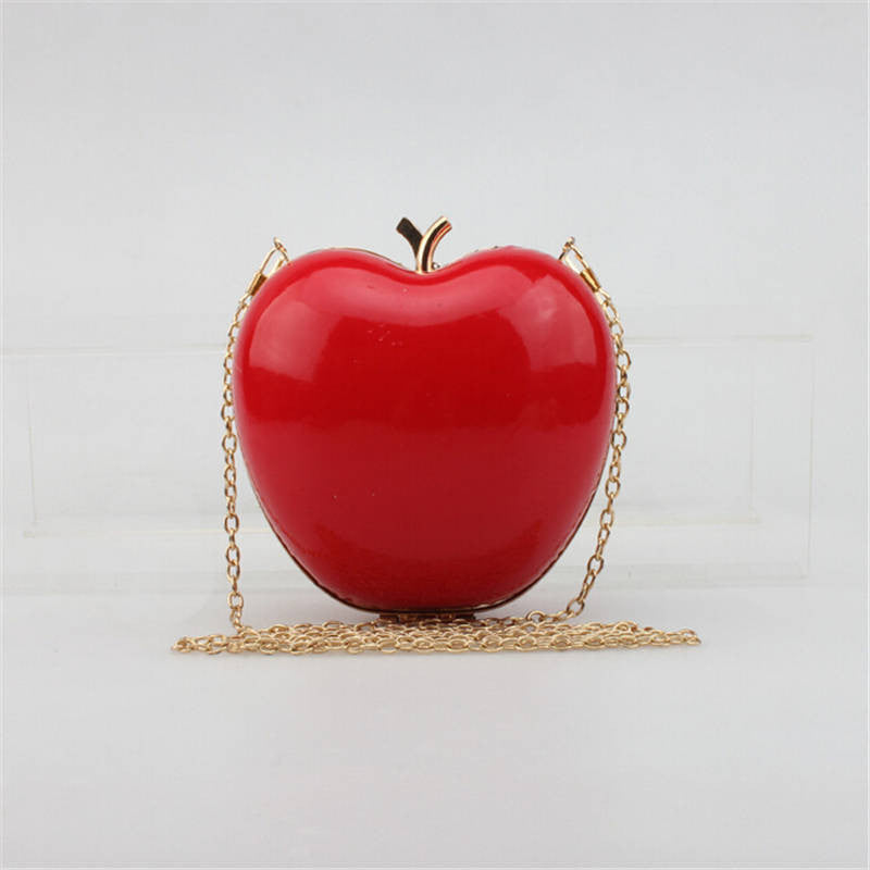 snow white apple purse