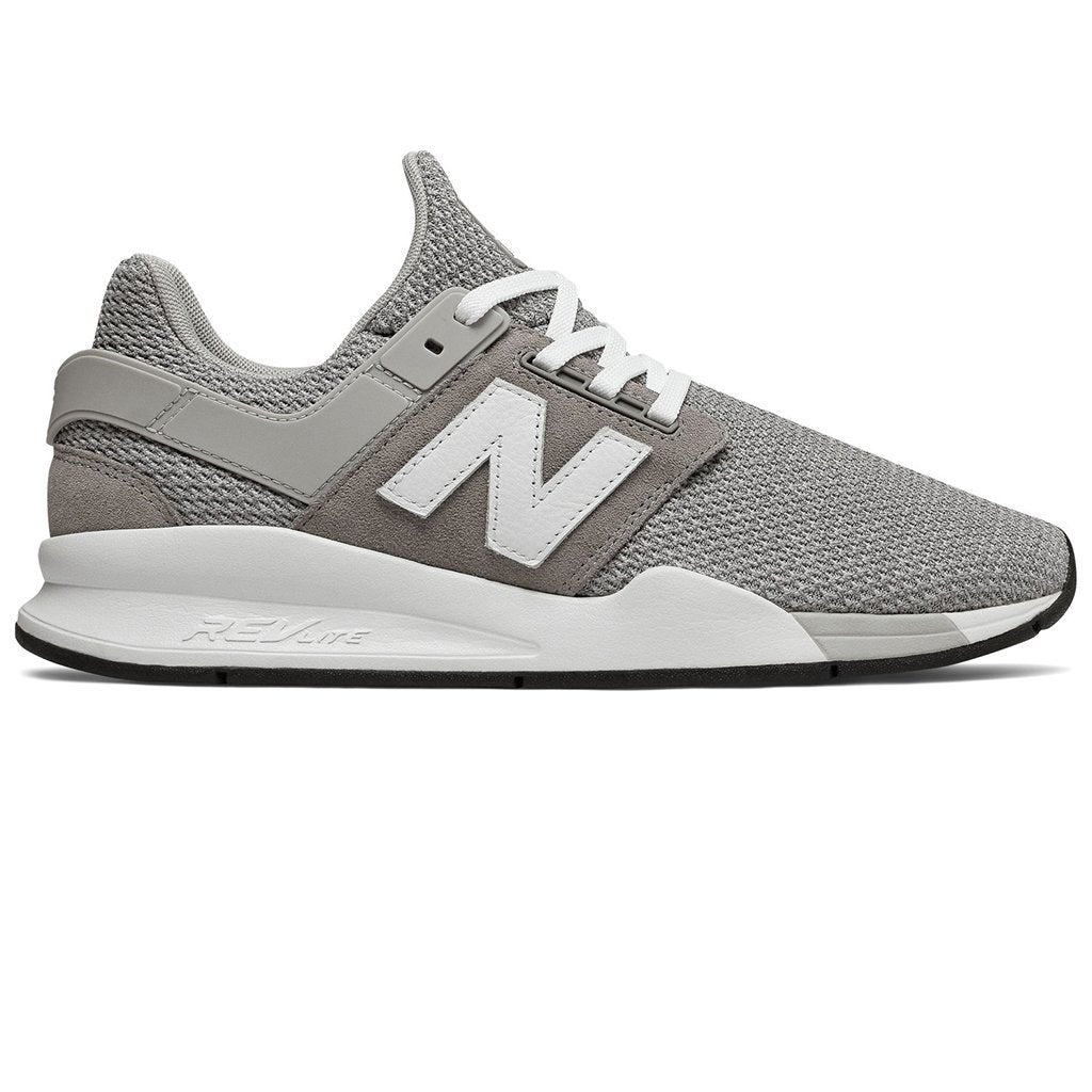 new balance grey trainers