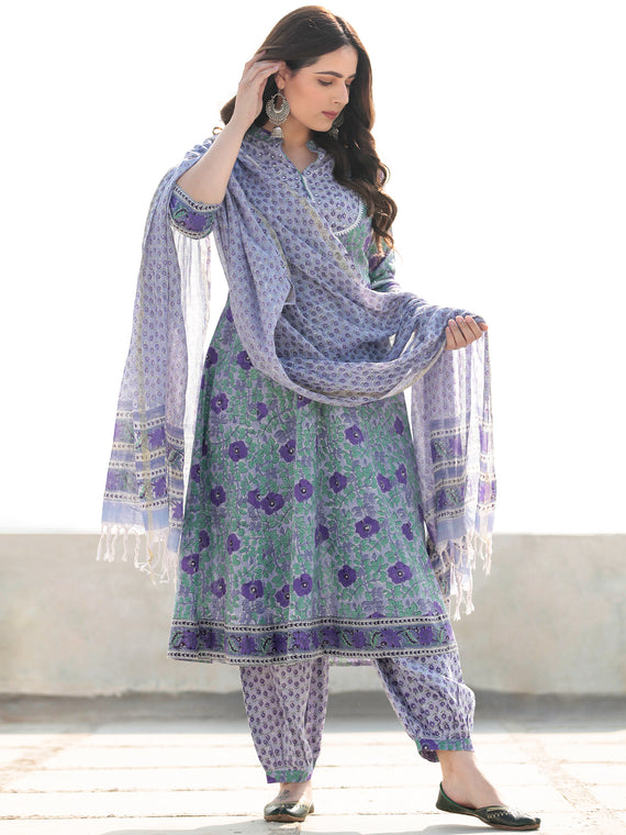 anarkali kurta with salwar