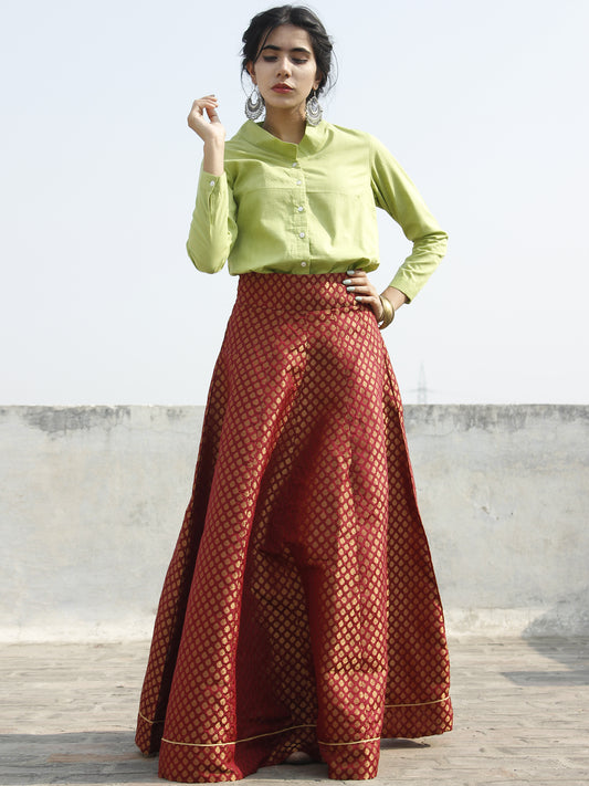 Turkish Delight Skirt Maroon – Shraddhaa Trends