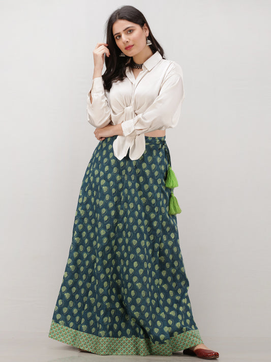 Hand Block Printed Wrap Around Skirts – InduBindu