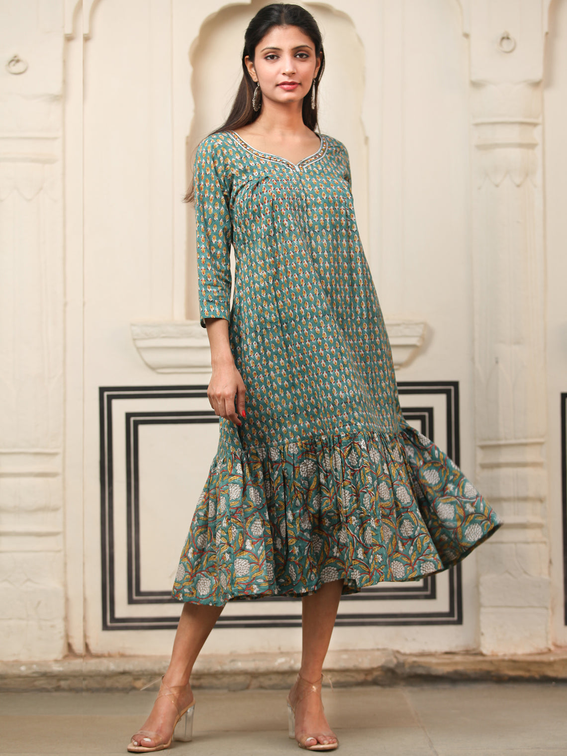 Harit Mahiza Dress – InduBindu