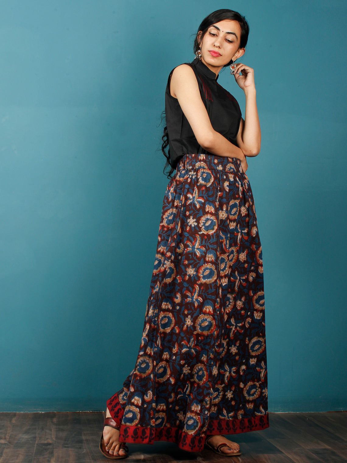 Hand Block Printed Wrap Around Skirts – InduBindu