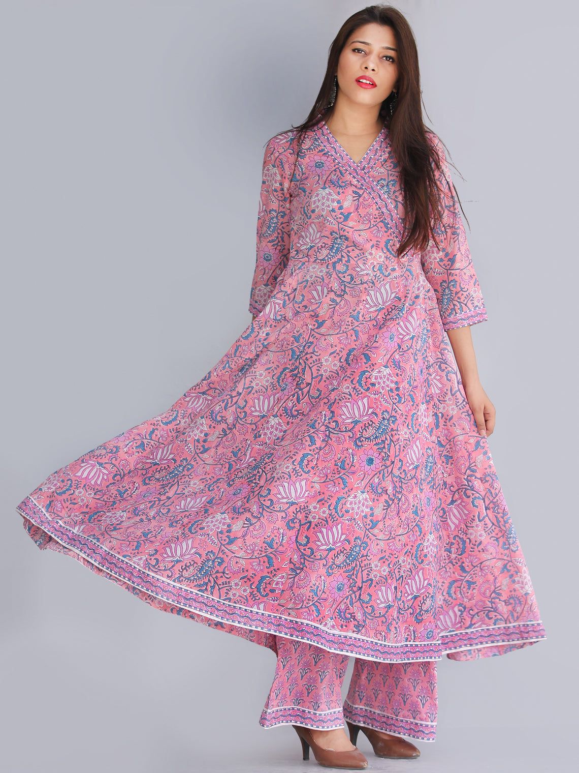 Rozana Gulzar Kurta - KS13BK2232 – InduBindu