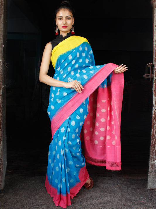 Buy Grey Silk Saree Pink Border Floral Butta Zari Work Online | trendwati