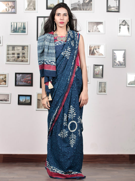 Buy Indigo Sarees Online In India At Best Price Offers | Tata CLiQ