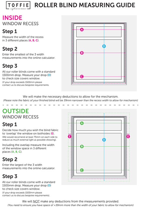 how to measure your windows