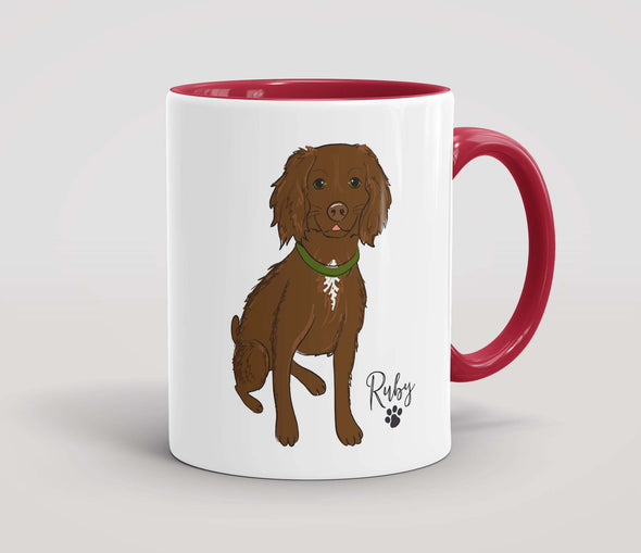 Personalised Chocolate Cocker Spaniel - Mug