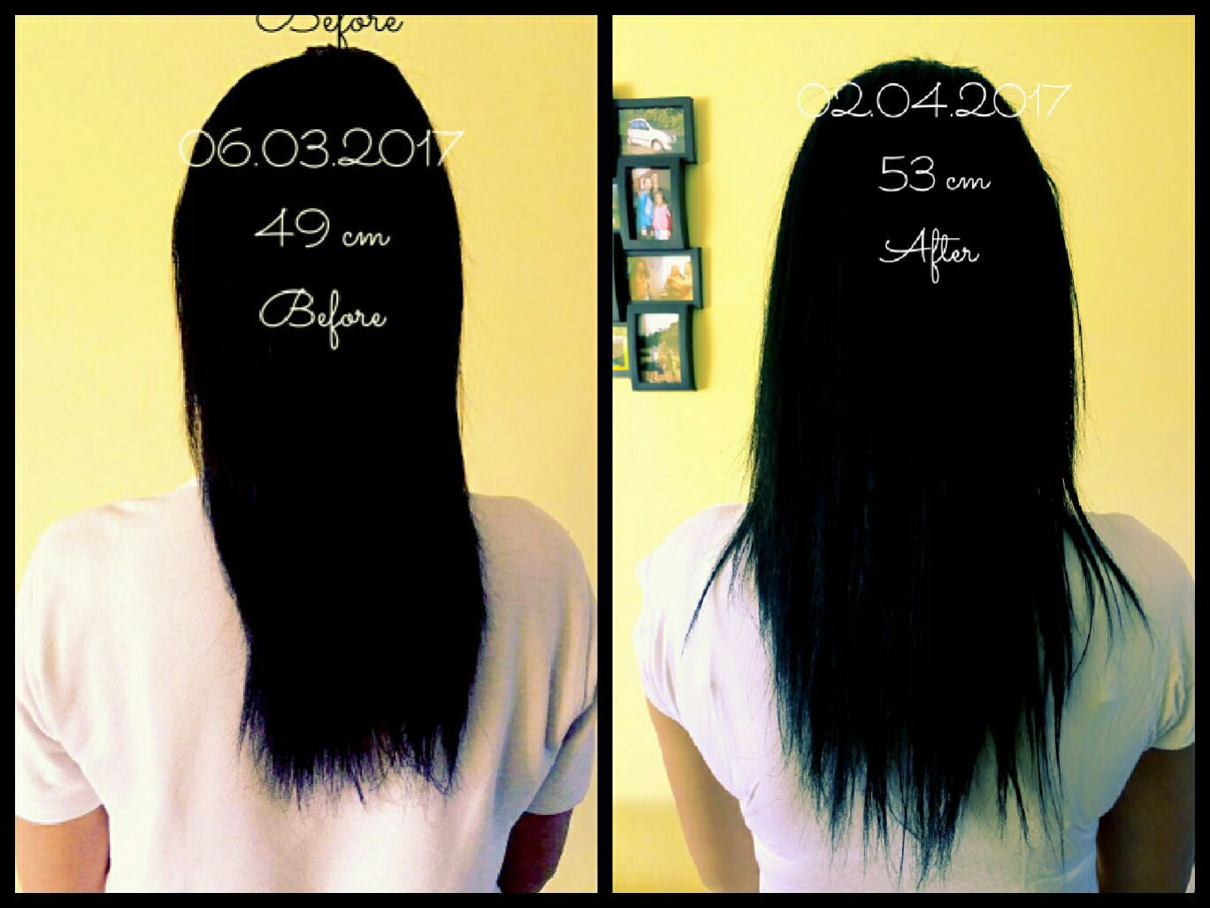 Less Than A Month Hair Growth 49 Cm To 53 Cm Watermans