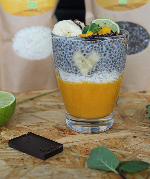 Chia puding z banano