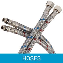 Install Replacement hoses for faucets