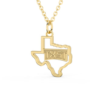 Stainless Texas Woman's University Twu Texas Pendant