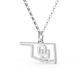 Stainless Oklahoma State University OSU Oklahoma Pendant – San Jose Jewelers