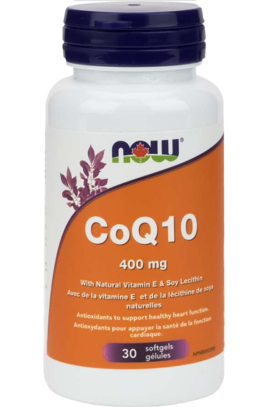 catalogus Billy Nautisch NOW CoQ10 400mg with Vitamin E Softgels