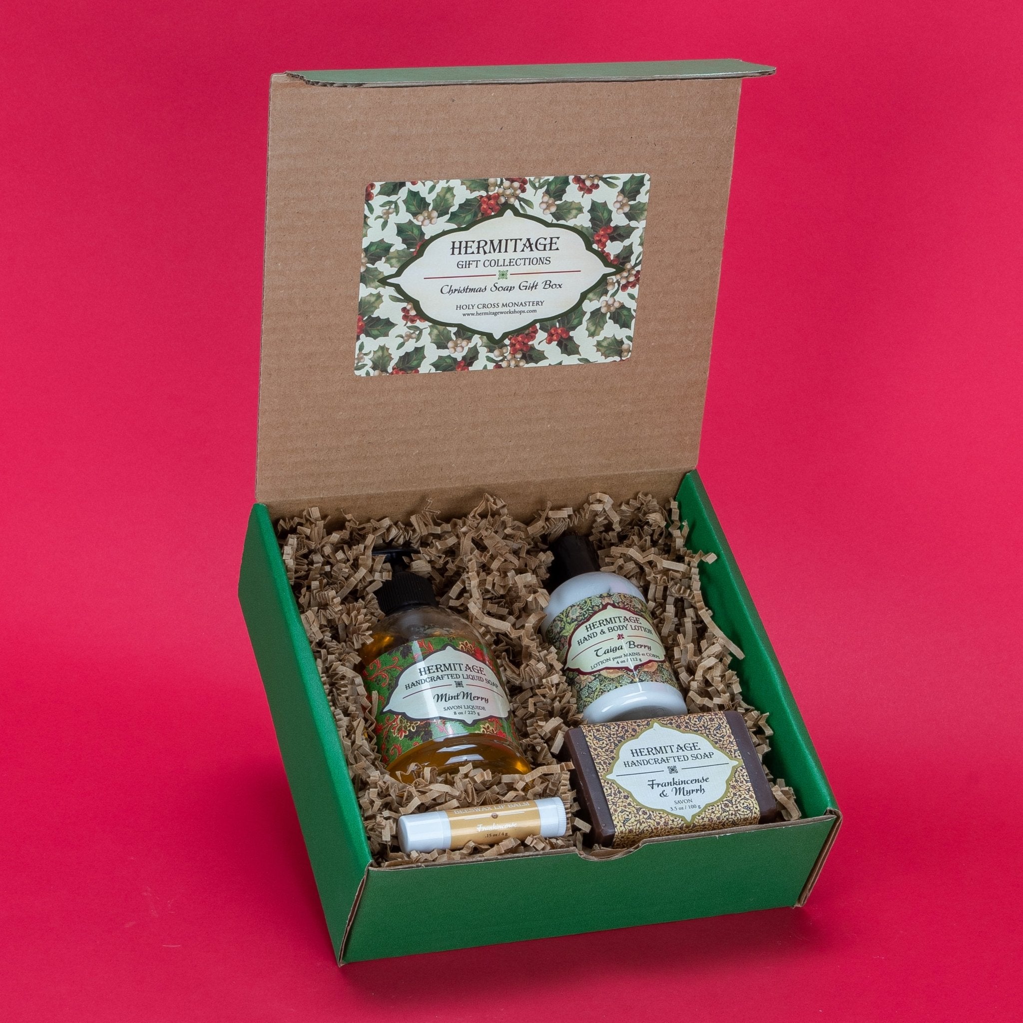 Frankincense & Myrrh Soap Gift Box - Holy Cross Monastery