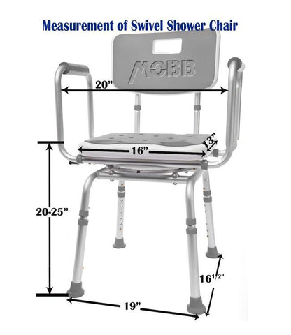Swivel shower chair 2.0 By MOBB