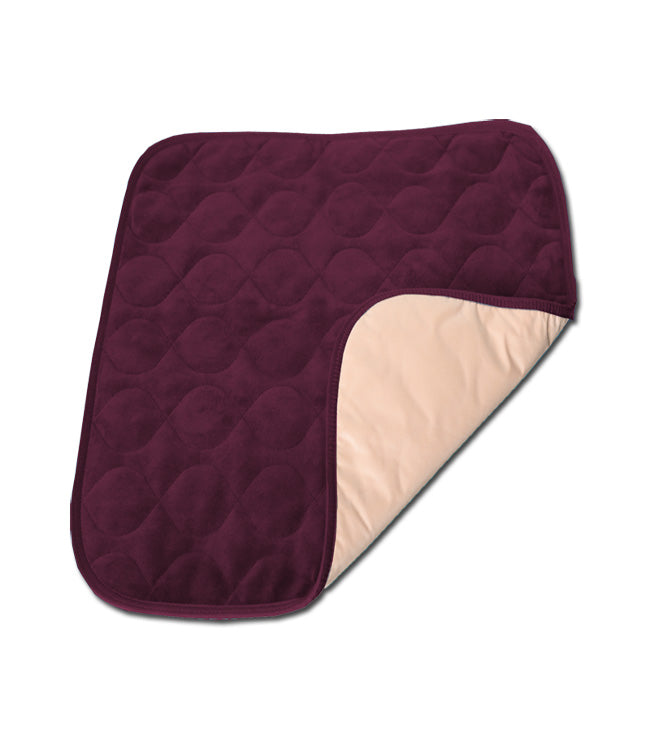 Buy Chair Pads Velvet Chair Protector Pad Burgundy