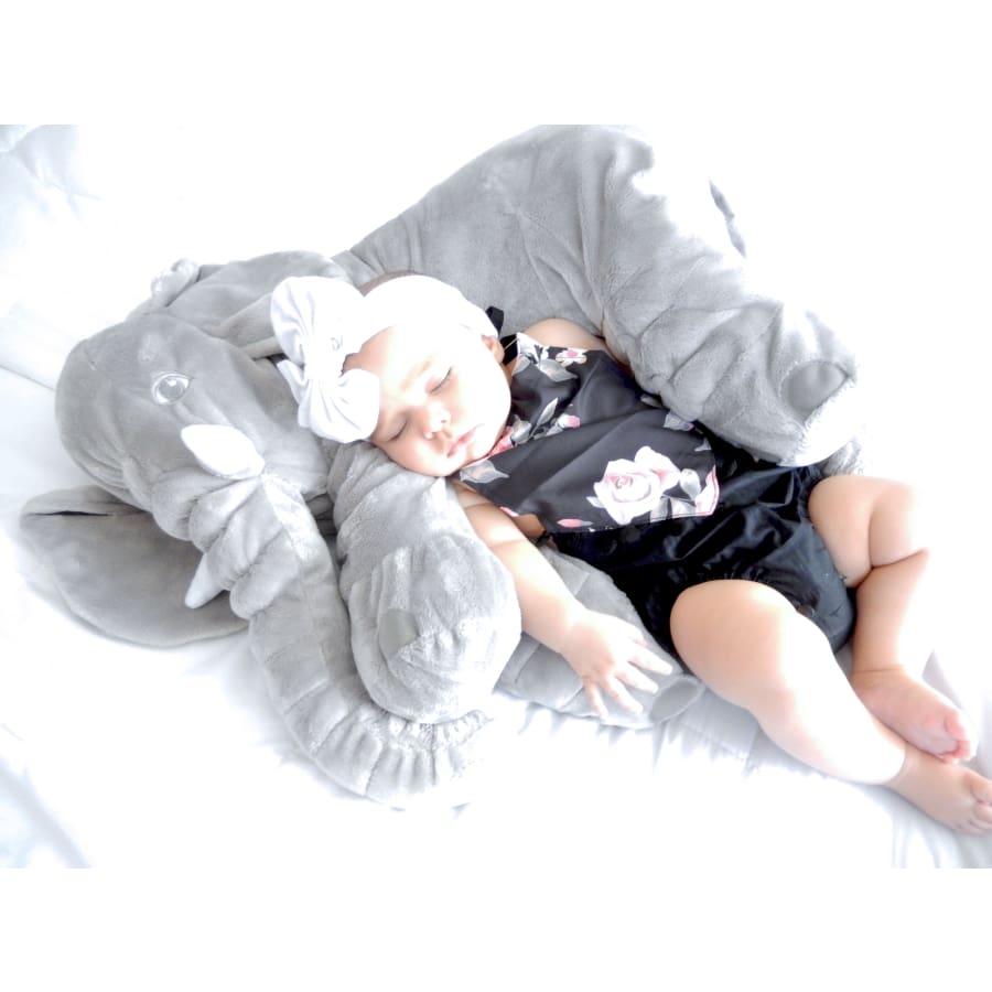 infant elephant pillow