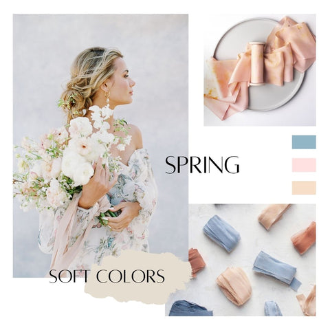 Soft Spring Wedding Colors