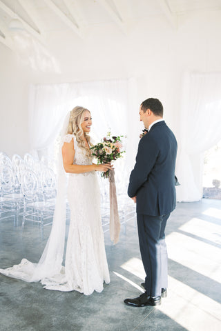 Parisian Inspired Wedding Silver Velvet Ribbon by The Lesser Bear Florals Old Slate Farm Photo Henry Photography Planning and Design Auburn and Ivory Creative