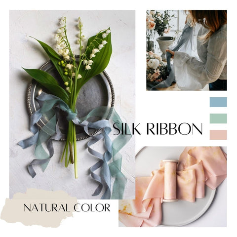 Silk Ribbon and Spring Flowers