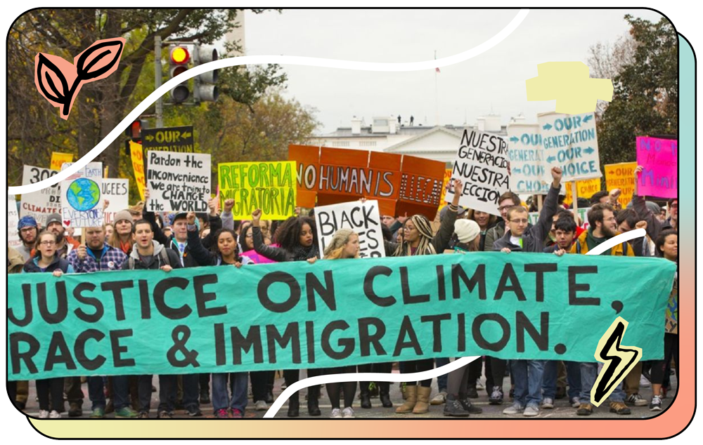 Justice on Climate Peace & Immigration