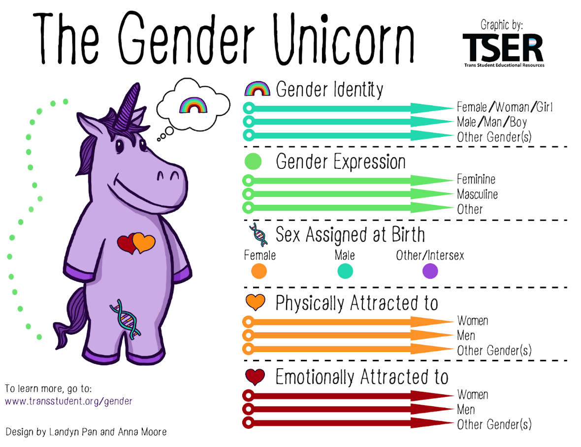 The Gender Unicorn by Ladyn Pan and Anna Moore.