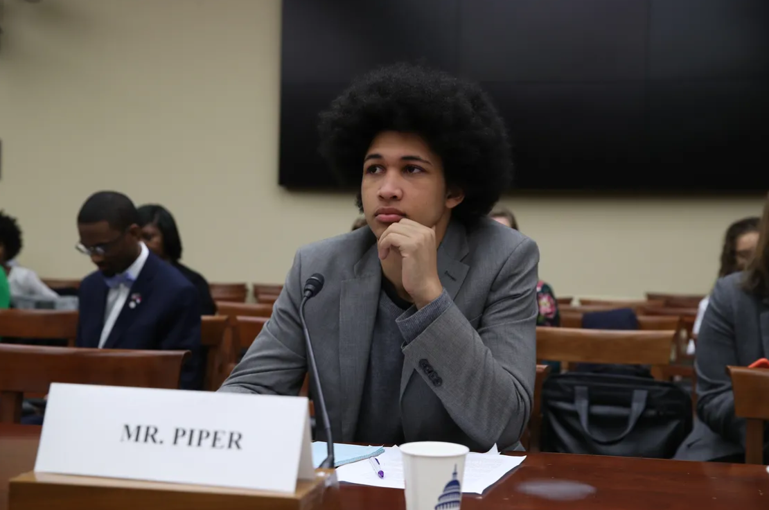Aji Piper, 19, was a plaintiff in the Juliana v. United States climate lawsuit. 
