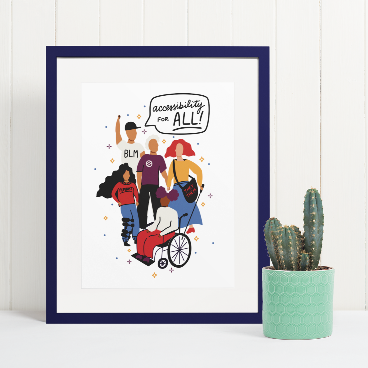 Accessibility For All Art Print