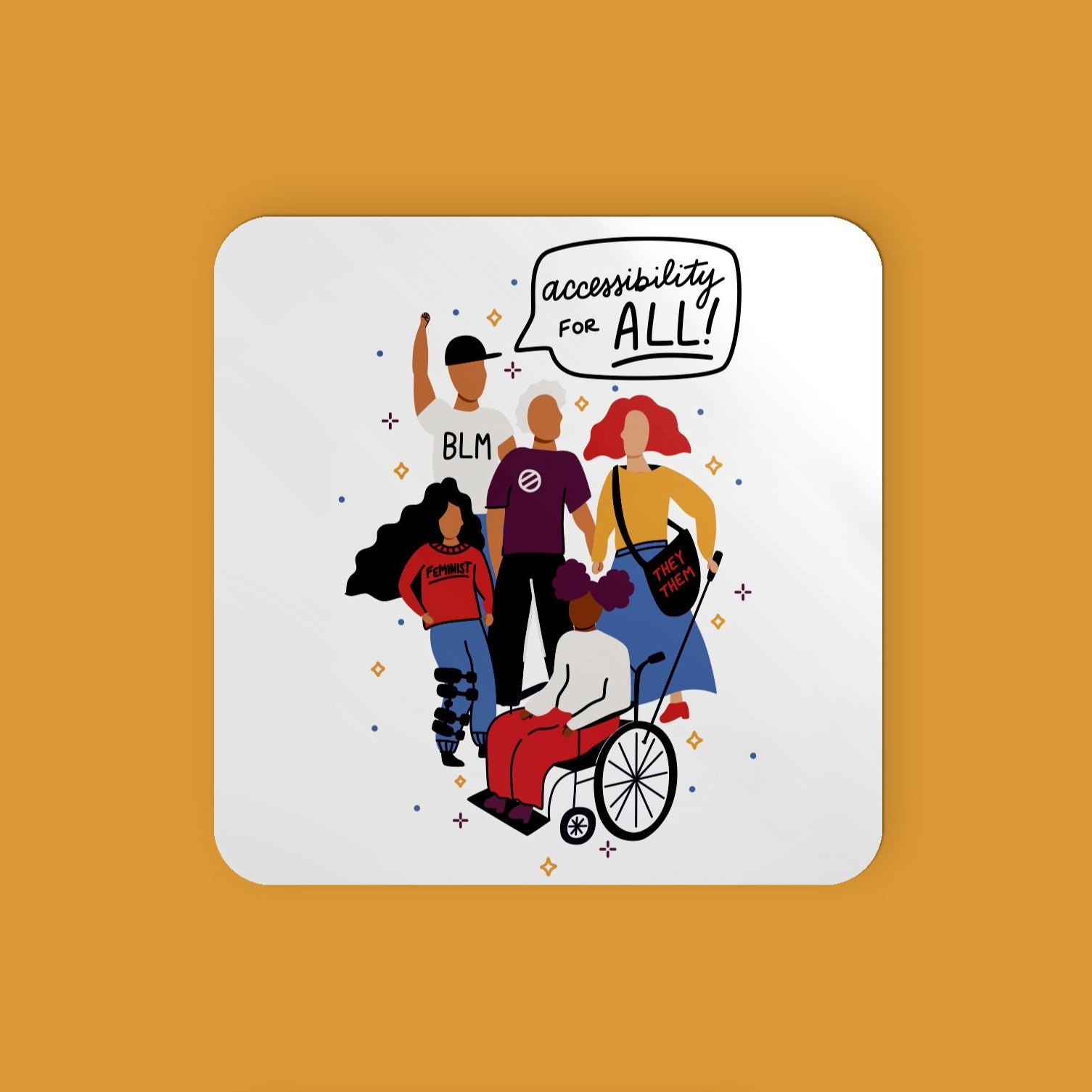 Accessibility For All Sticker Pack