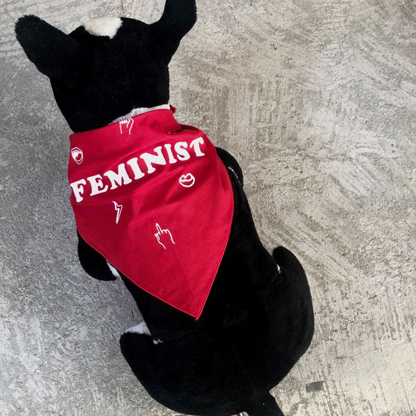 Feminist Dog Bandana – The Outrage