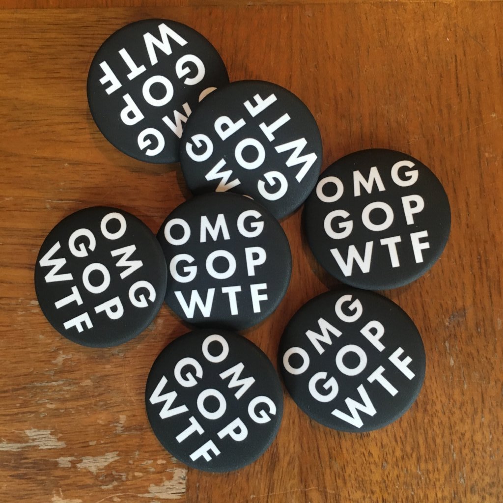 OMG GOP WTF Button - The Outrage