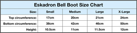 Eskadron Size Chart