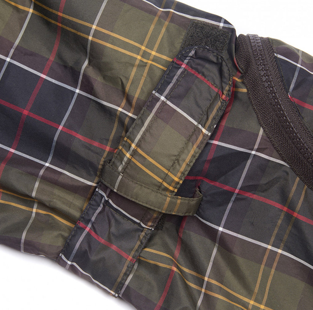 barbour waterproof pack away dog coat