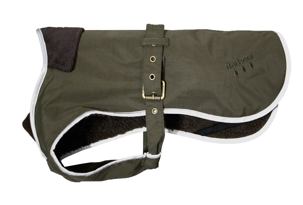 barbour waterproof pack away dog coat