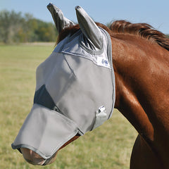 Cashel Crusader Fly Mask Long Nose With Ears - North Shore Saddlery