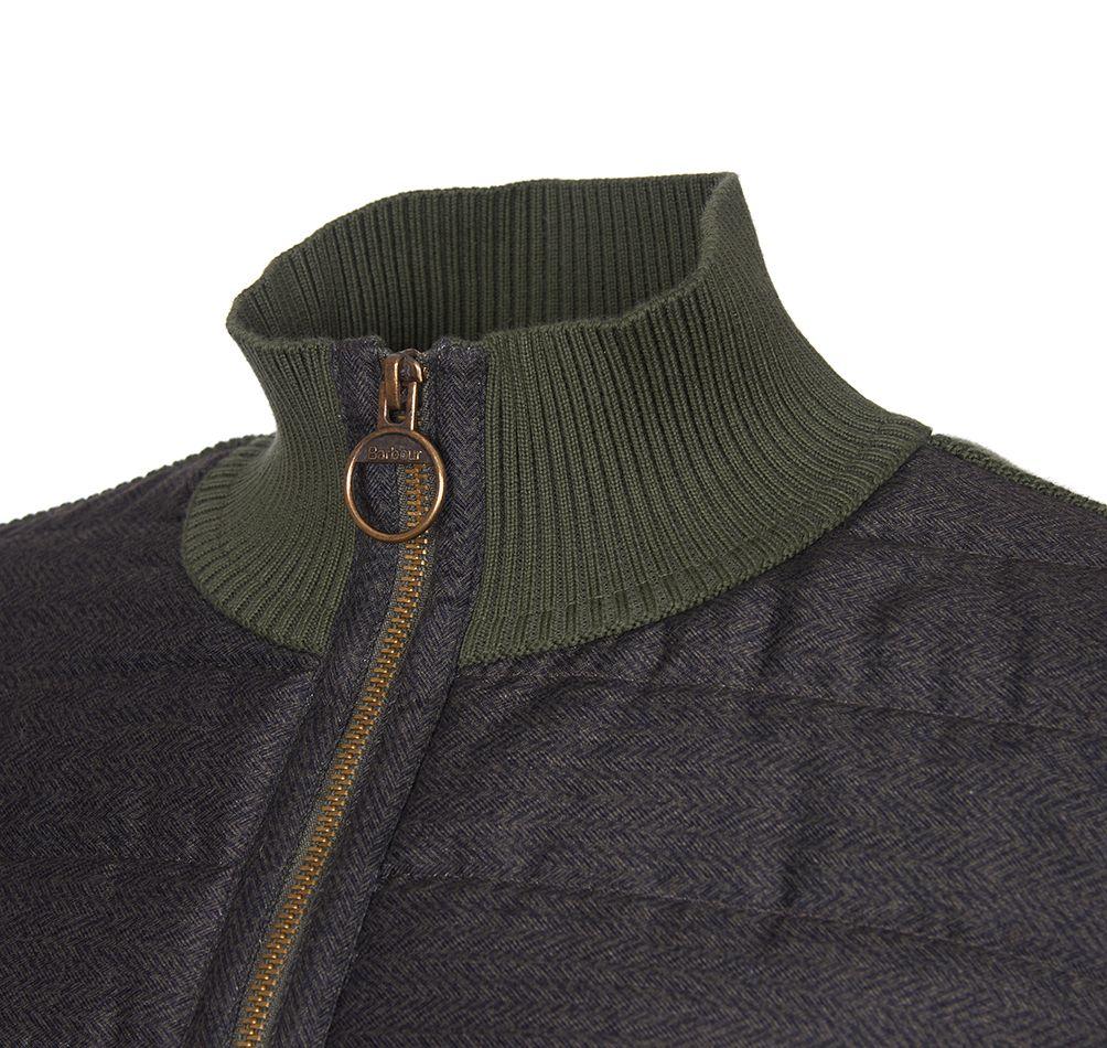 barbour knitted jacket