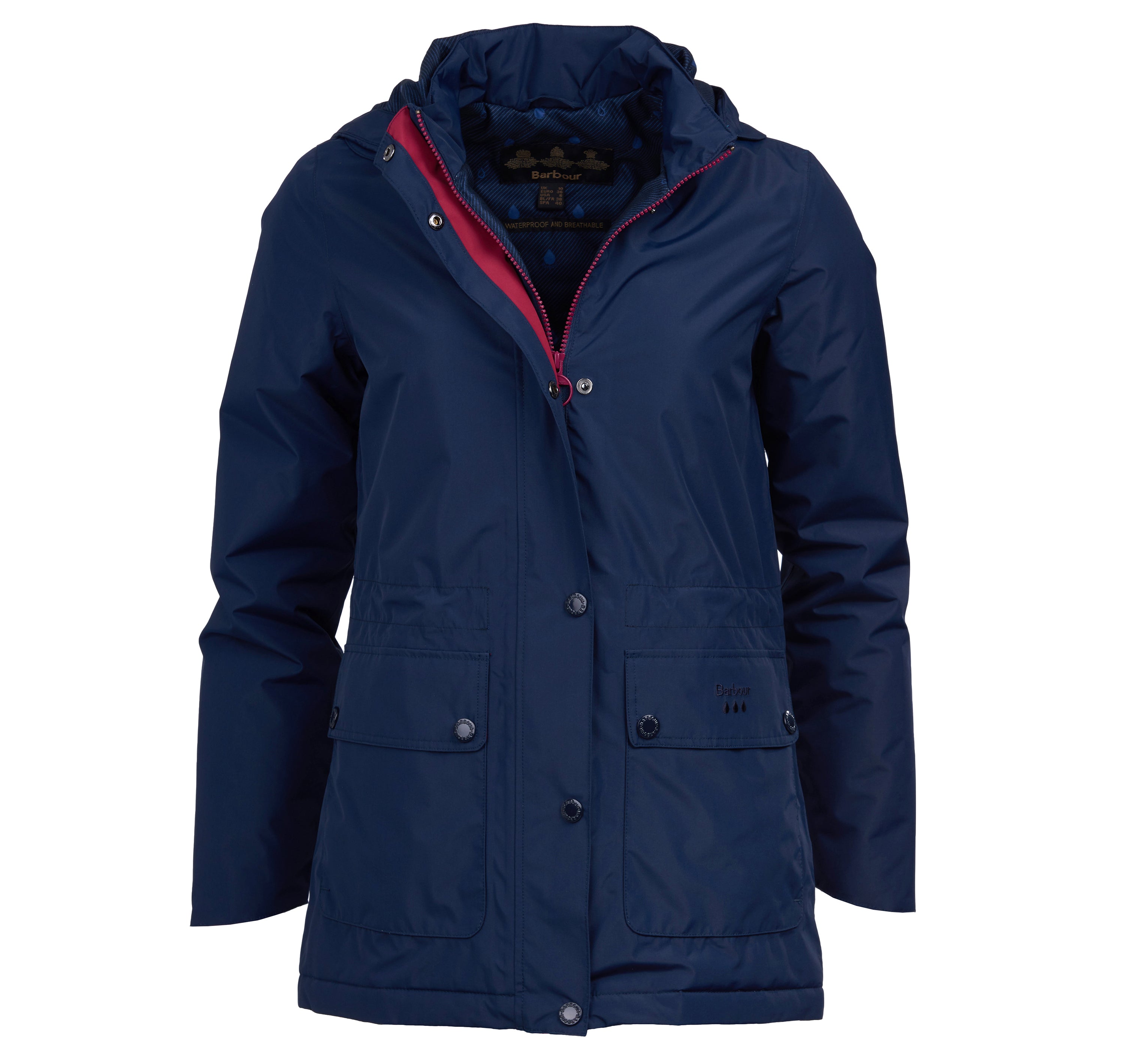 barbour waterproof parka