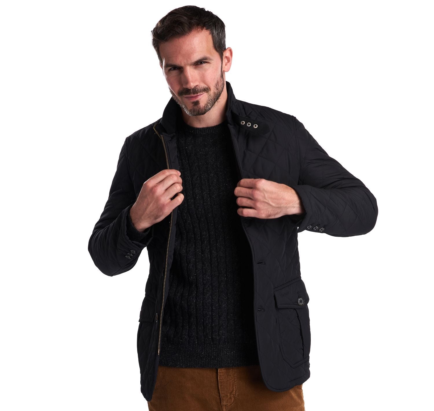 barbour quilted lutz