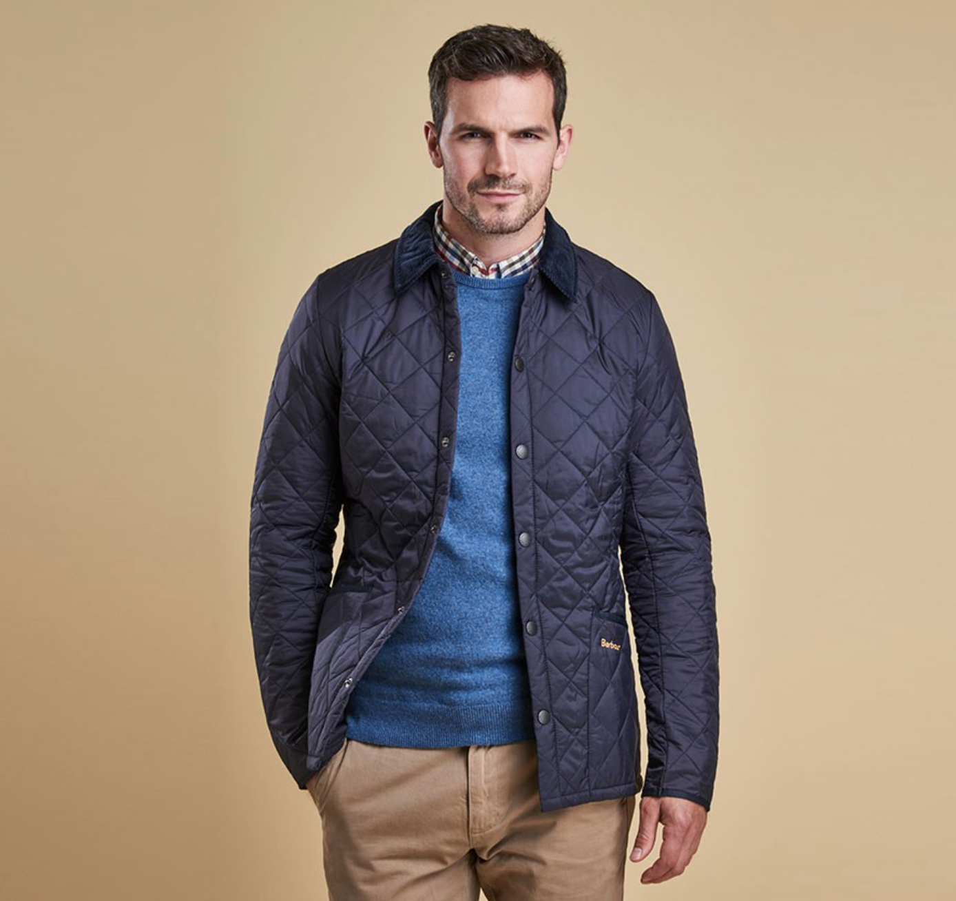 heritage liddesdale regular fit quilted jacket