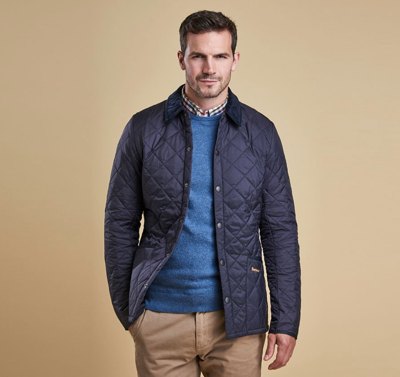 barbour childrens liddesdale quilted jacket