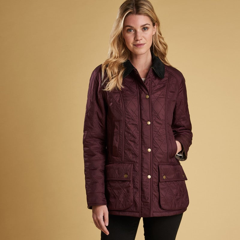 barbour beadnell quilted womens jacket