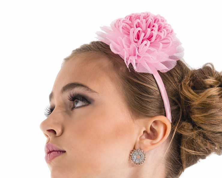 accessorize flower headband