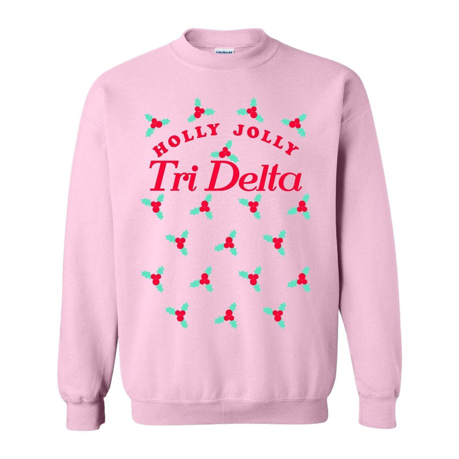 Holly Jolly Pink Sweatshirt <br> (available for multiple organizations!)