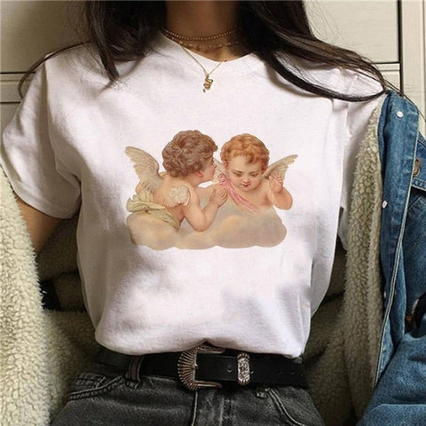 vintage angel shirt