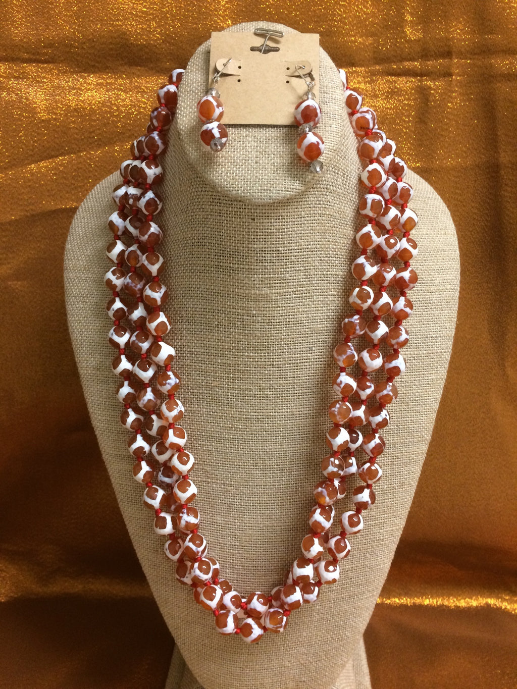 Chinese Style Red Agate Long Necklaces for Women – CheerforMine
