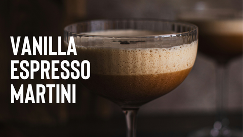 vanilla espresso martini recipe - national espresso martini day