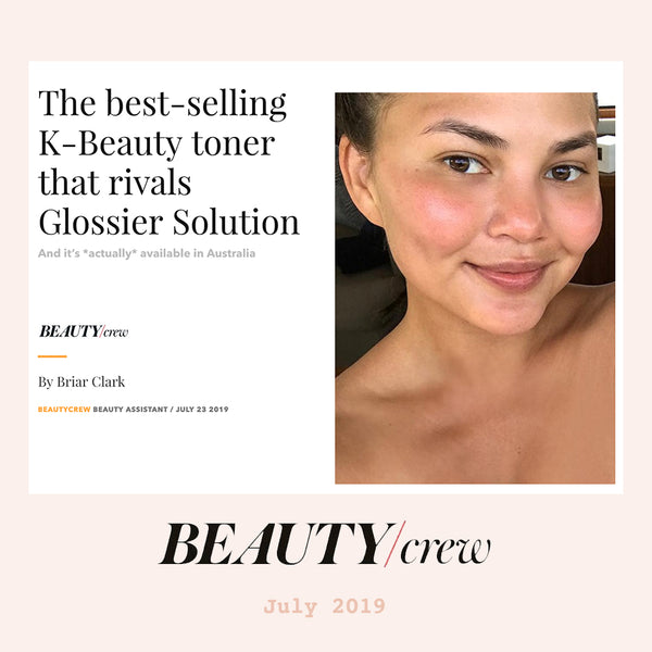 Korean Beauty Toner Glossier Dupe Beauty Crew Nudie Glow Feature Australia