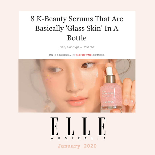 8 K-Beauty Serums That Are Basically 'Glass Skin' In A Bottle Elle Australia Nudie Glow
