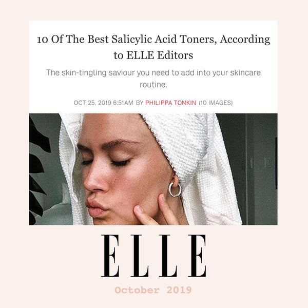 10 Of The Best Salicylic Acid Toners, According to ELLE Editors Nudie Glow Feature Australia